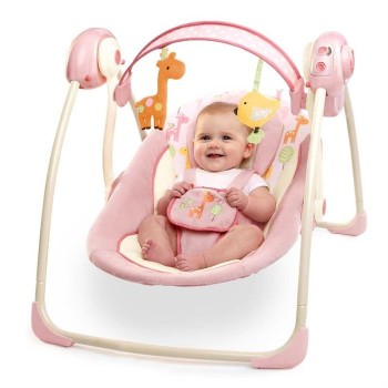 Bright Starts-60121-Comfort & Harmony™ Portable Swing Girafaloo