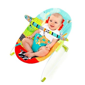 Bright Starts-60133-Balansoar Cu Vibratii Roaming Safari