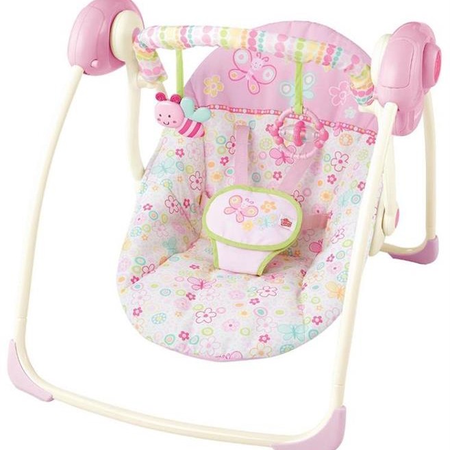 Bright Starts-60199 Leagan Portabil Flutter Dot