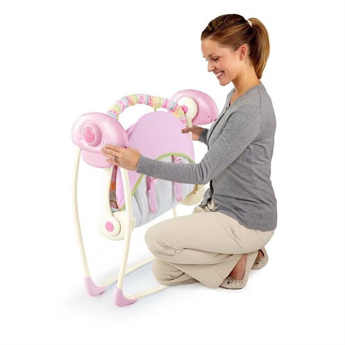 Bright Starts-60199 Leagan Portabil Flutter Dot