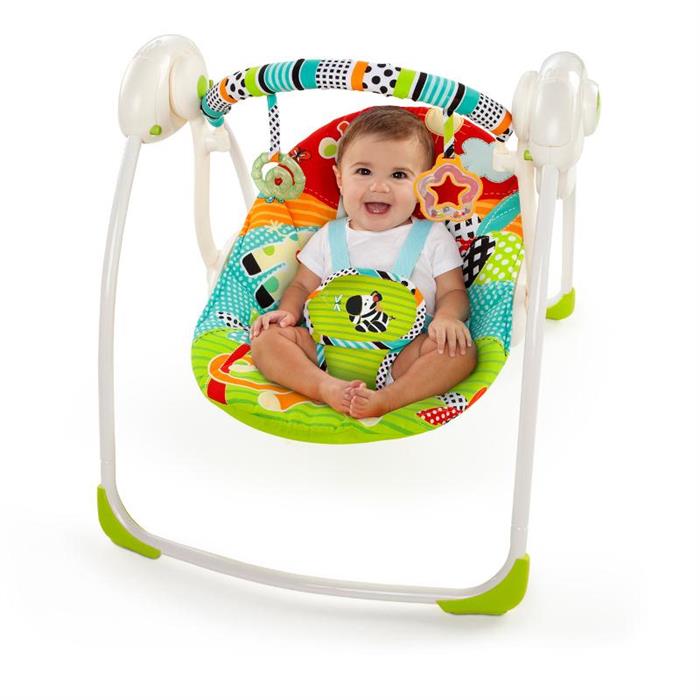 Bright Starts-60205 Leagan Portabil Roaming Safari