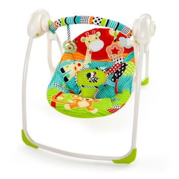 Bright Starts-60205 Leagan Portabil Roaming Safari