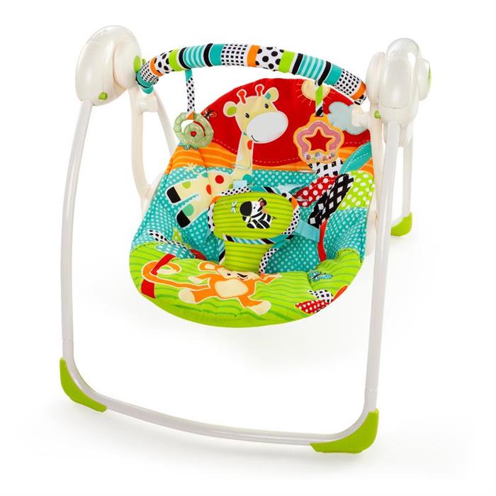 Bright Starts-60205 Leagan Portabil Roaming Safari