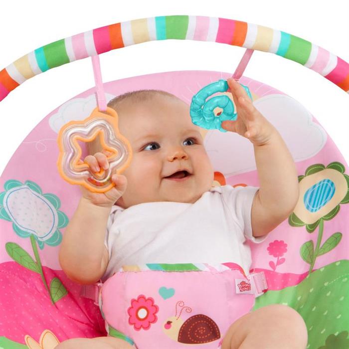 Bright Starts-60254 Balansoar Cu Vibratii Bees & Buggies