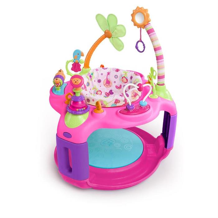 Bright Starts-60330-Centru De Activitati Sweet Safari Bounce-A-Round