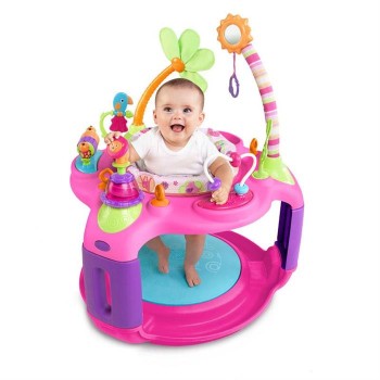 Bright Starts-60330-Centru De Activitati Sweet Safari Bounce-A-Round