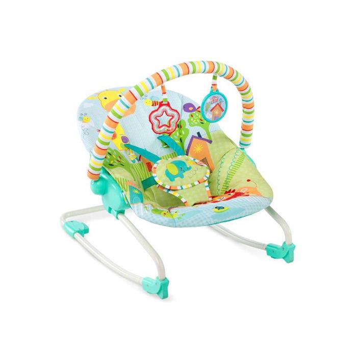 Bright Starts-60340-Sezlong 2 In 1 Snuggle Jungle
