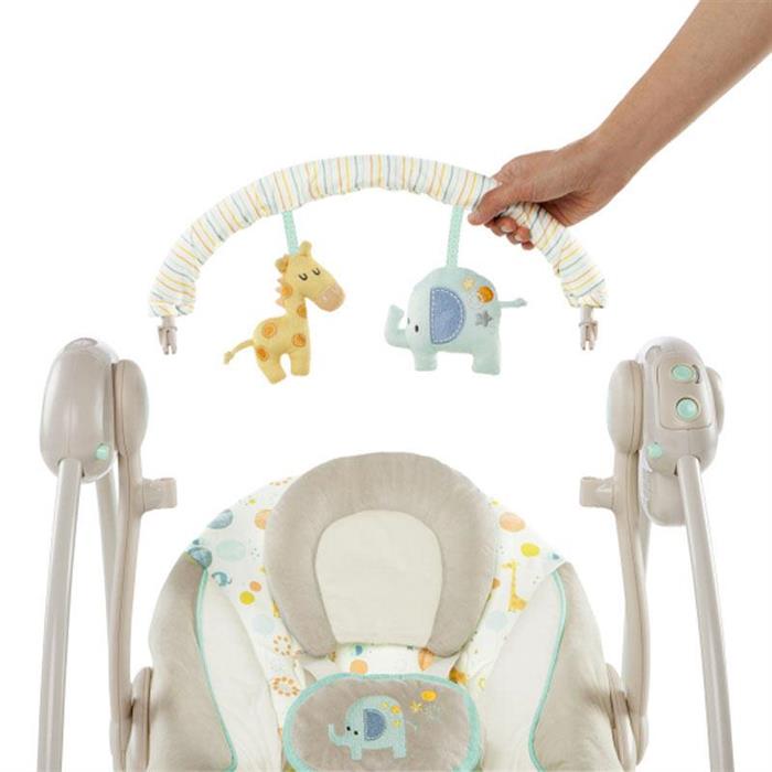 Bright Starts – 60379 – Leagan Portabil Gentle Jungle