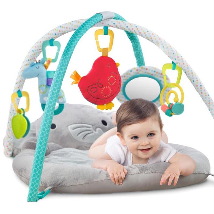 Bright Starts-60596 Comfort & Harmony Salteluta Cu Activitati Elefantul Incantator