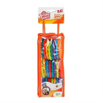 Bright Starts-8664 Lots Of Links (Set 24 Inele)