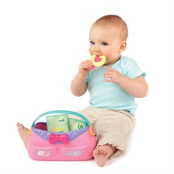 Bright Starts-9073 Prima Mea Posetuta Cu Sunete-Pretty In Pink