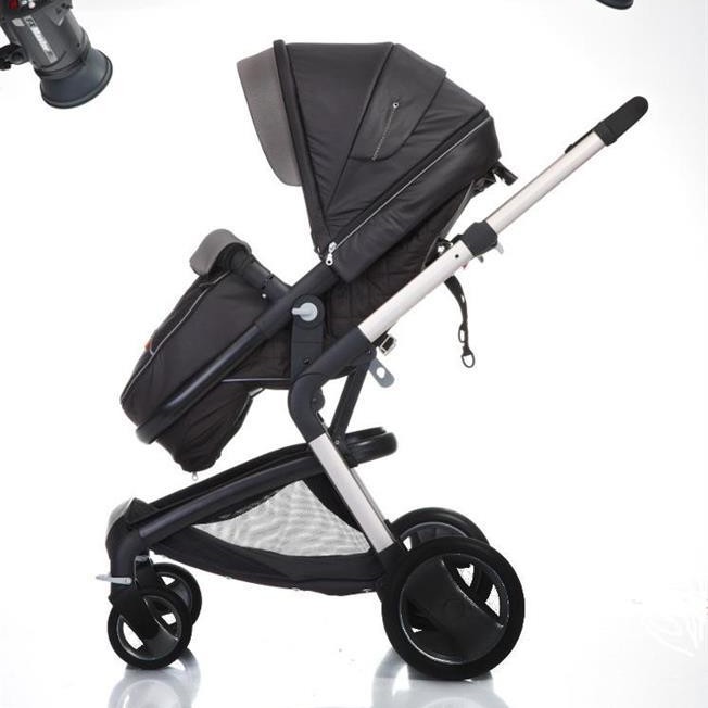GB-Carucior Modular Sojo 2 In 1 Soft Silver
