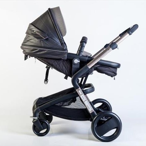 GB-Carucior Modular Sojo 2 In 1 Soft Silver