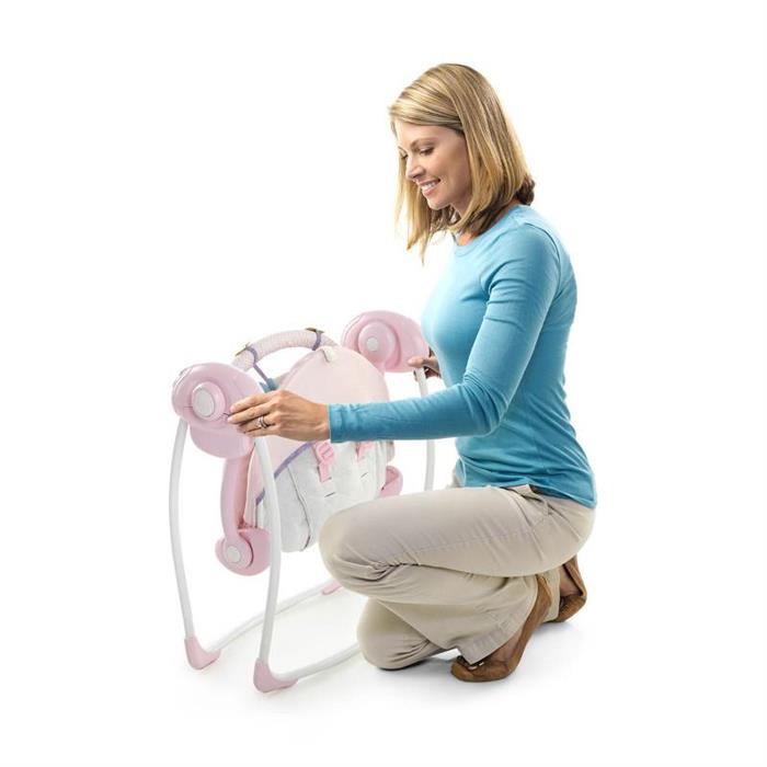 Bright Starts-60195-Comfort&Harmony-Leagan Portabil Penelope Petals