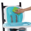 Ingenuity – 10515 Scaun de masa 3 in 1 Trio SmartClean – Aqua