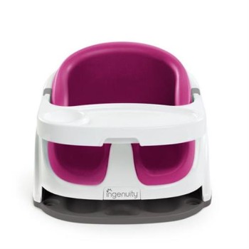 Ingenuity-10866 Scaun de masa 2 in 1 NEW Pink Flambe