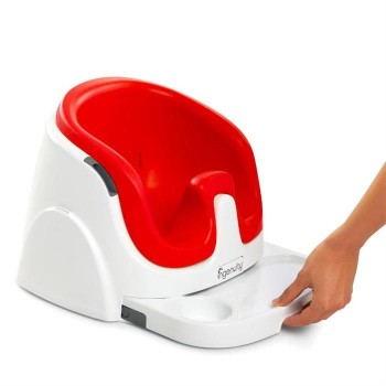 InGenuity – 10868- Scaun de masa 2 in 1 NEW Poppy Red