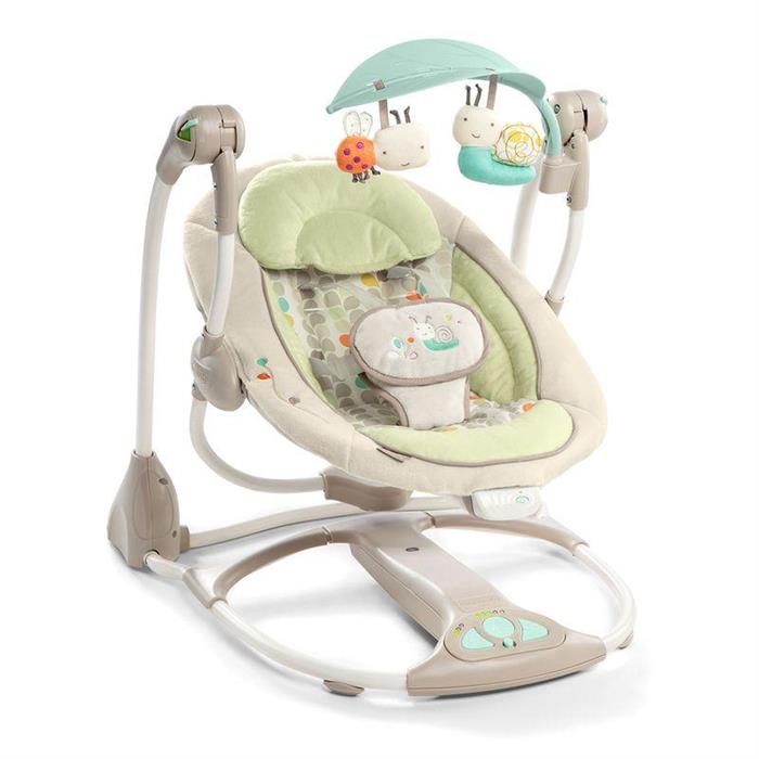 Bright Starts-60198-Ingenuity-Leagan Si Balansoar Transformabil 2 In 1-Seneca