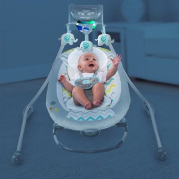 InGenuity – 60476 Leagan si Balansoar 2 in 1 Cradling Swing- Avondale