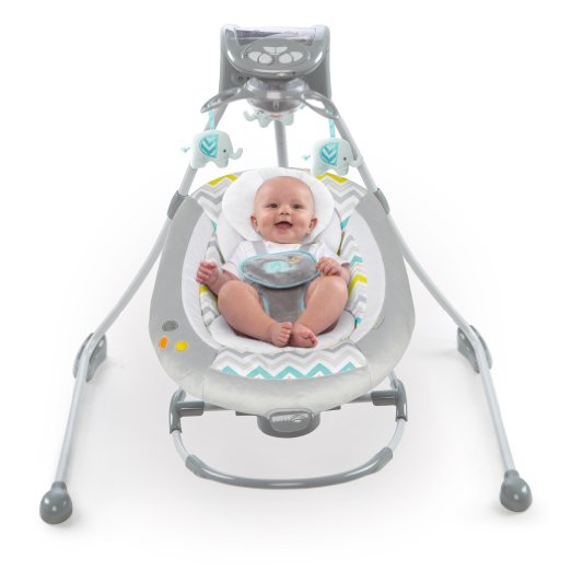 InGenuity – 60476 Leagan si Balansoar 2 in 1 Cradling Swing- Avondale