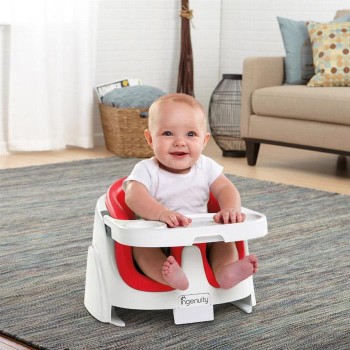 Ingenuity-60534-Scaun De Masa 2 In 1 Poppy Red