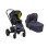 Joie-Carucior multifunctional 2 in 1 Chrome DLX Denim Zest