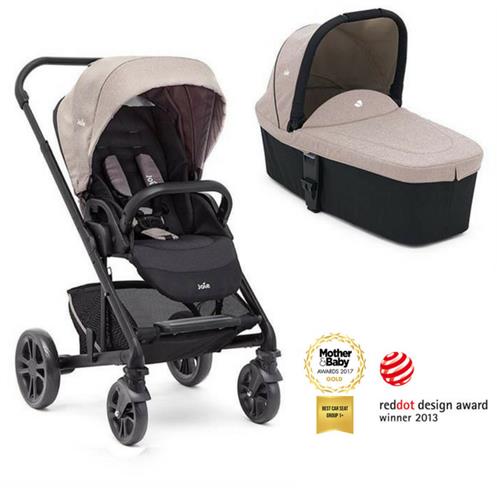 Joie-Carucior multifunctional 2 in 1 Chrome Khaki