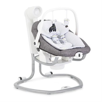Joie-Leagan si balansoar rotativ Serina 2 in 1Khloe&Bert Gray, cu conectare la priza