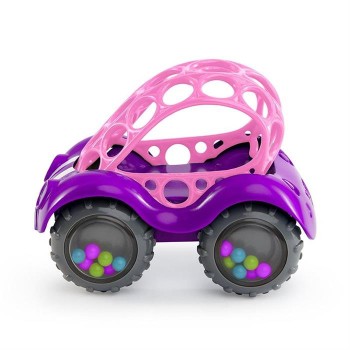 Oball – 10094 Prima Masinuta a bebelusului Rattle&Roll Pink