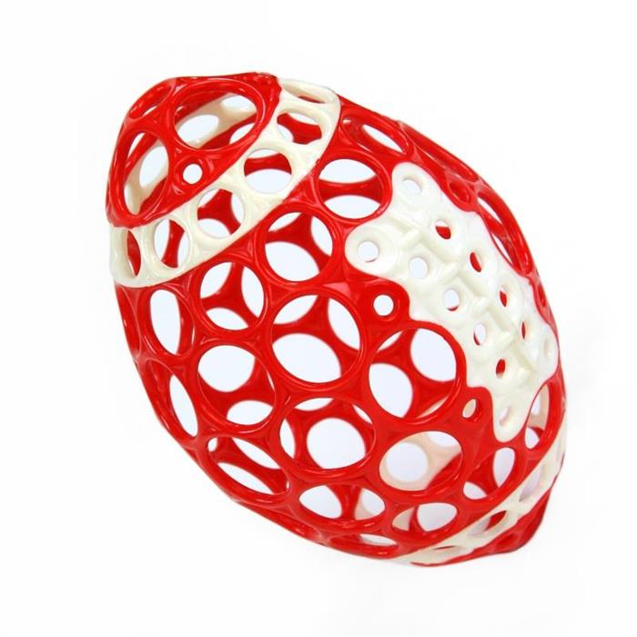 OBALL-81073R JUCARIE MINGE FOTBAL ROSU 