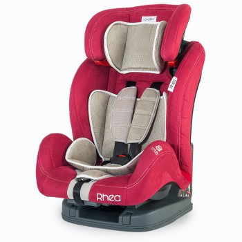 Scaun auto cu Isofix Coccolle Rhea grupa 9-36 kg rosu