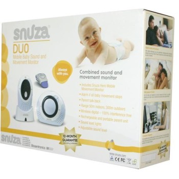 Snuza-Set De Monitorizare A Bebelusului Bi-Directional Duo