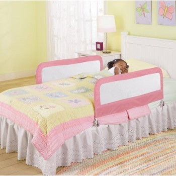 Summer Infant-12211-Set 2 Protectii Pliabile Pentru Pat Pink