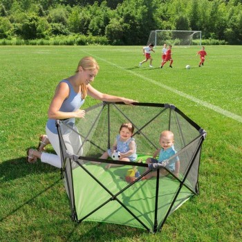 Summer Infant-27396-Tarc Portabil Pop ‘N’ Play