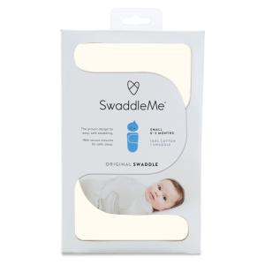 Summer Infant-87876-Sistem de infasare pentru bebelusi Swaddle Me Ivory Large