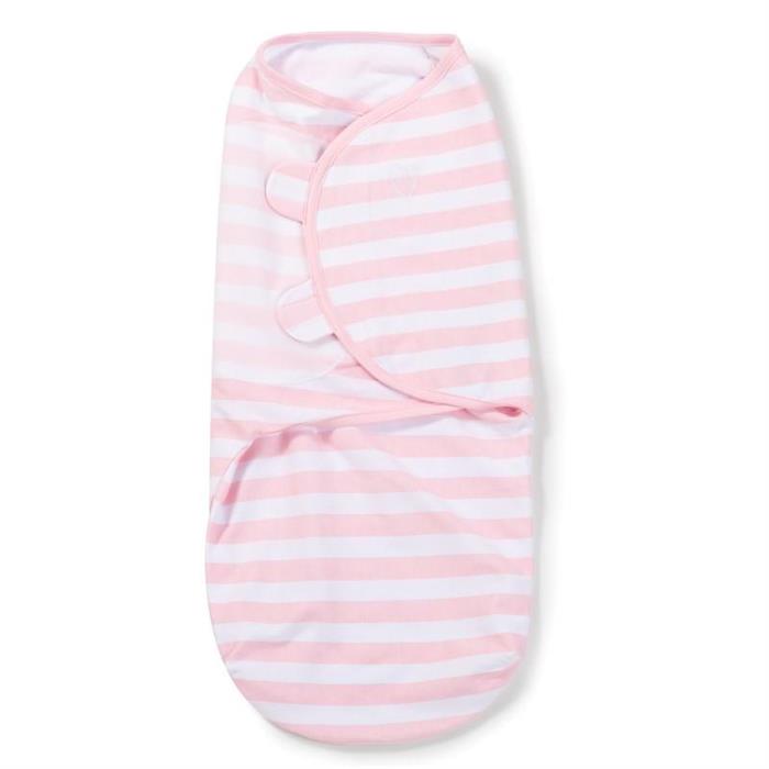 SUMMER INFANT-87166 SISTEM DE INFASARE PENTRU BEBELUSI DUNGULITE ALB/ROZ, 0-3 LUNI