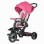Tricicleta COCCOLLE Alto multifunctionala roz
