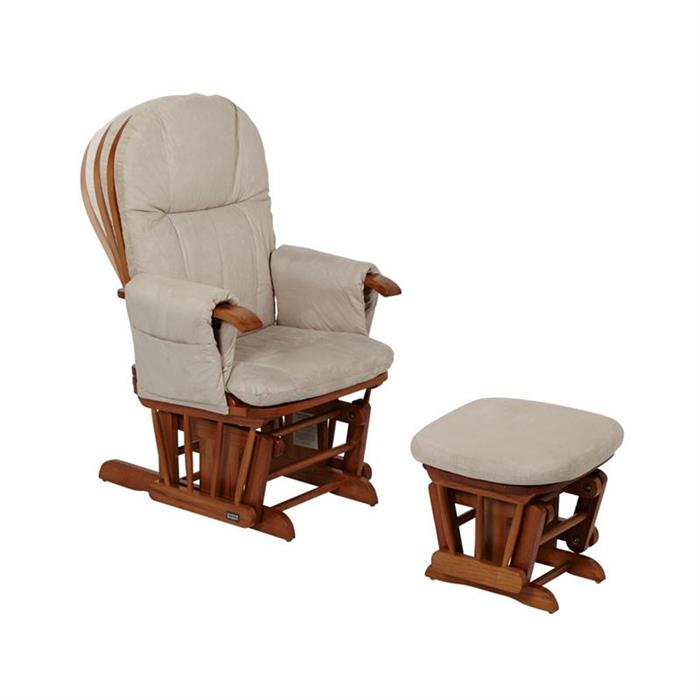 Tutti Bambini-Fotoliu Reglabil Pentru Alaptat Cu Suport Pentru Picioare Gc 35 Beech