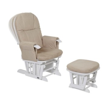Tutti Bambini-Fotoliu Reglabil Pentru Alaptat Cu Suport Pentru Picioare Gc 35 White