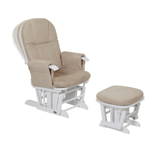 Tutti Bambini-Fotoliu Reglabil Pentru Alaptat Cu Suport Pentru Picioare Gc 35 White