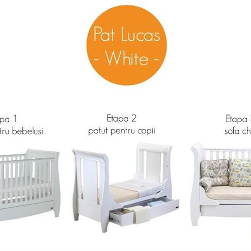 Tutti Bambini-Patut Evolutiv 3 In 1 Lucas White