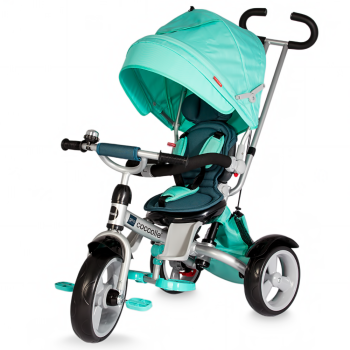Tricicleta COCCOLLE Giro multifunctionala verde