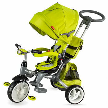 Tricicleta COCCOLLE Modi multifunctionala verde
