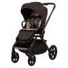 Carucior copii Como Adamex Chocolate Brown 2 in 1 cu landou pliabil