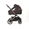 Carucior copii Como Adamex Chocolate Brown 2 in 1 cu landou pliabil