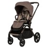 Carucior copii Como Adamex Chocolate Fango 2 in 1 cu landou pliabil