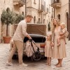 Carucior copii Como Adamex Natura Latte 2 in 1 cu landou pliabil