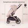 Carucior copii Como Adamex Natura Latte 2 in 1 cu landou pliabil