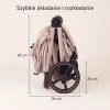 Carucior copii Como Adamex Natura Latte 2 in 1 cu landou pliabil