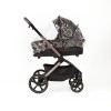 Carucior cu landou pliabil Como Adamex Natura Latte 3 in 1 cu Cybex Cloud G3 Plus